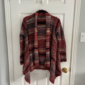 AE Multicolour Waterfall Cascading Cardigan